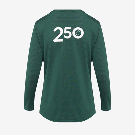 parkrun Milestone Women's Long Sleeve Shirt 250 - Green