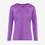 parkrun Milestone Women's Volunteer Long Sleeve Shirt 25 - Purple