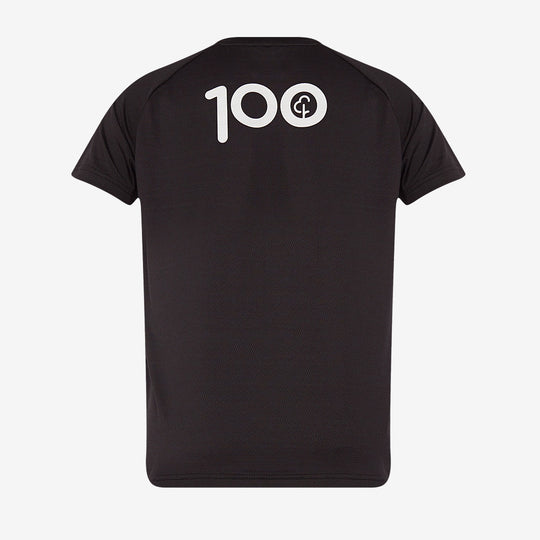 parkrun Milestone Youth T-Shirt 100 - Black
