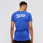 parkrun Milestone Men's T-Shirt 500 - Royal