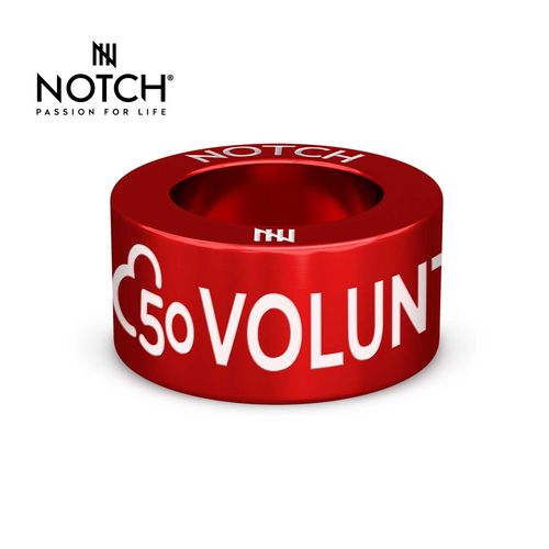 parkrun Milestone NOTCH Charm Volunteer 50