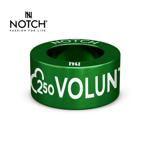 parkrun Milestone NOTCH Charm Volunteer 250