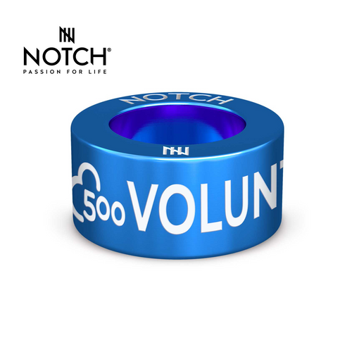 parkrun Milestone NOTCH Charm Volunteer 500
