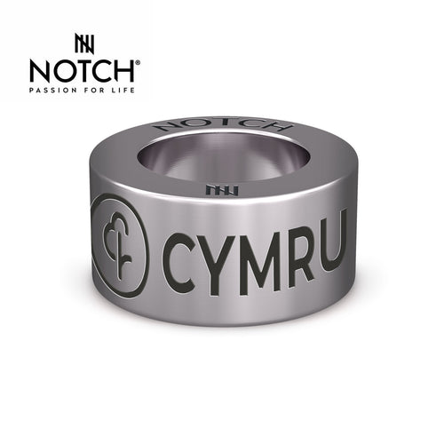 parkrun Cymru Steel NOTCH™ Charm