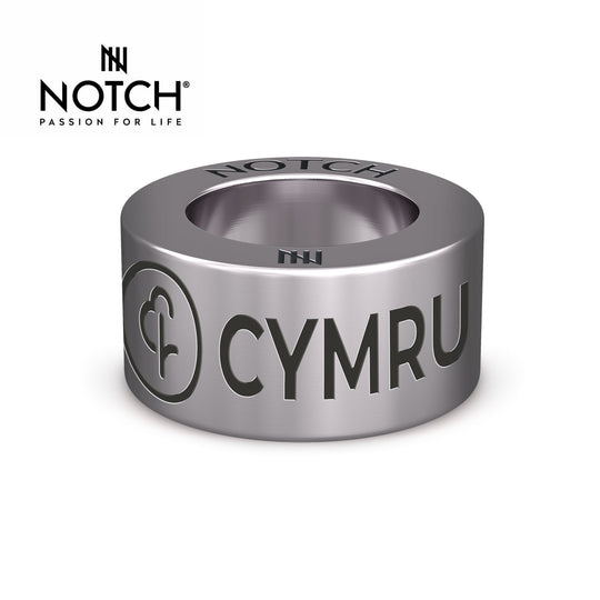 parkrun Cymru Steel NOTCH™ Charm