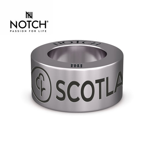 parkrun Scotland Steel NOTCH Charm