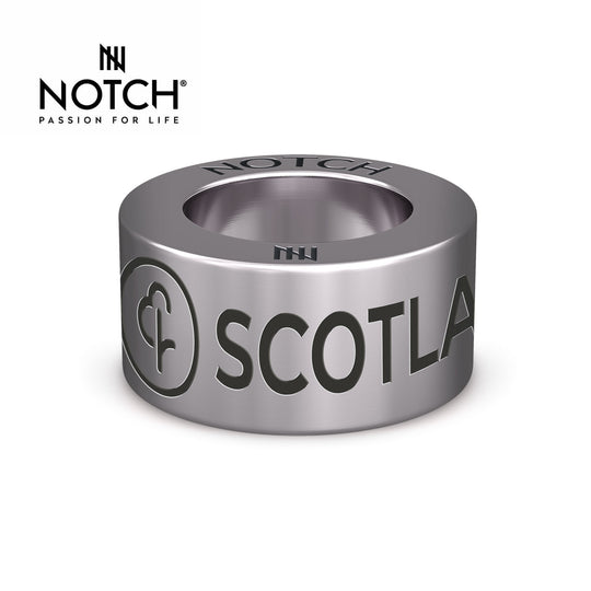 parkrun Scotland Steel NOTCH Charm