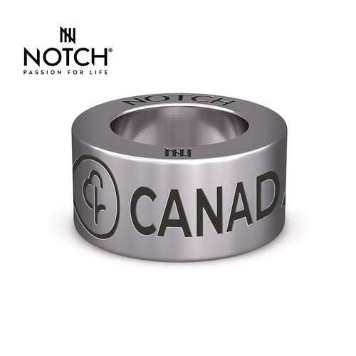 parkrun Canada Steel NOTCH™ Charm