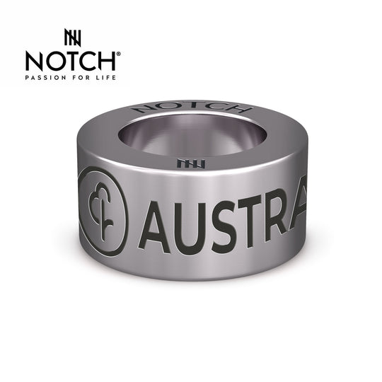 parkrun Australia Steel NOTCH™ Charm