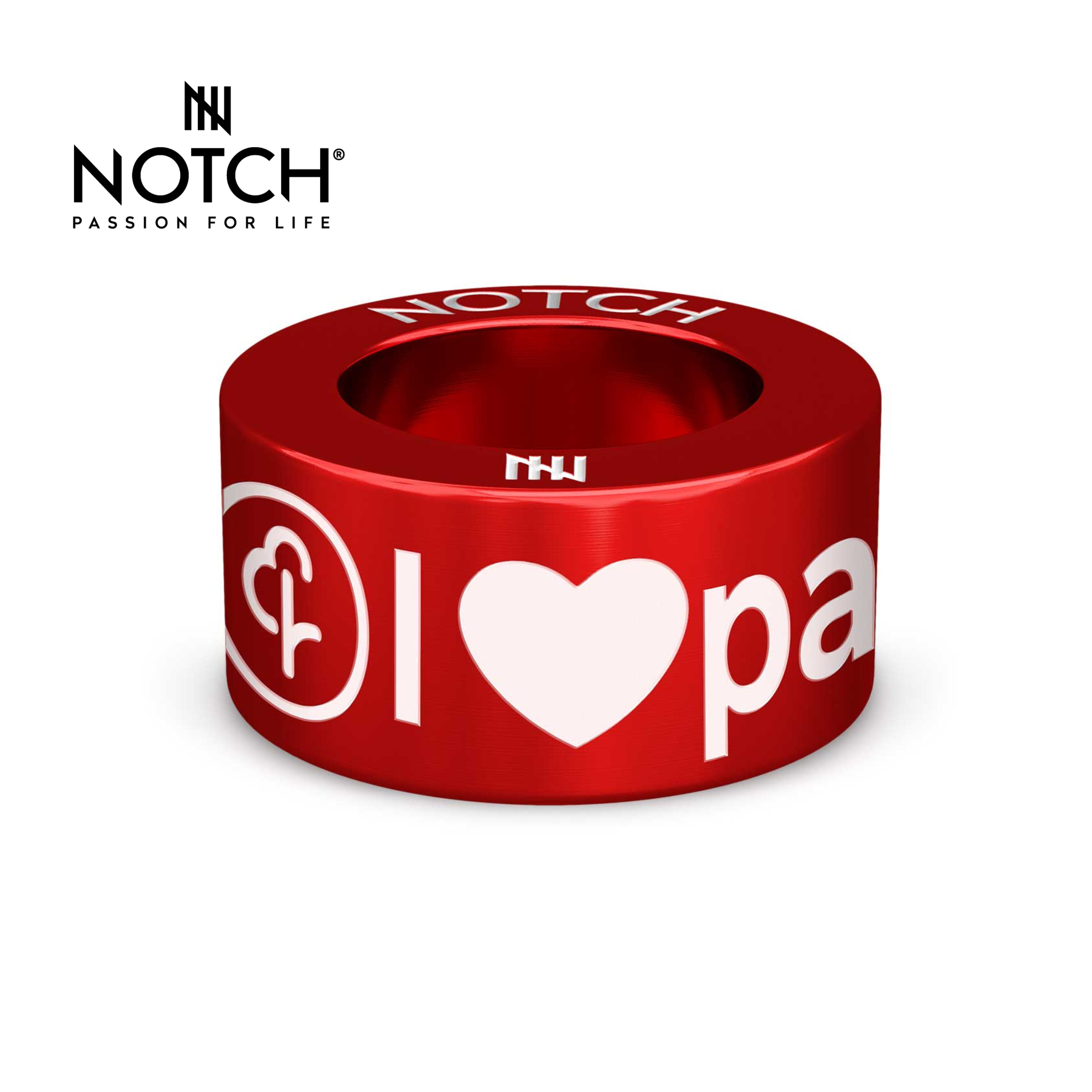 I ❤️ parkrun NOTCH™ Charm