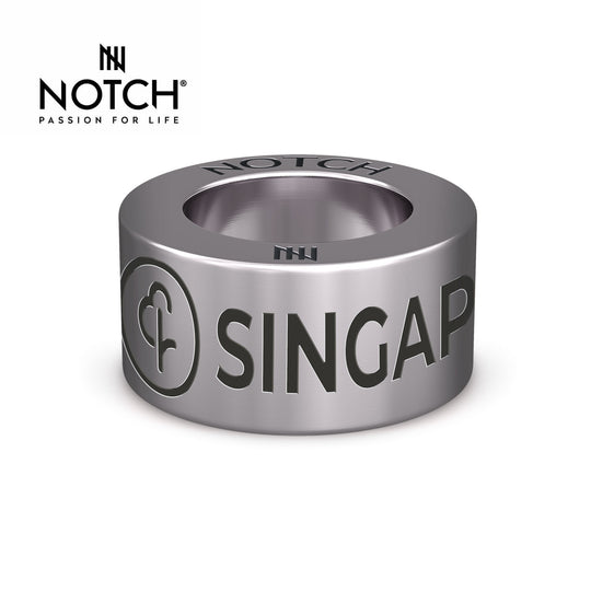 parkrun Singapore Steel NOTCH™ Charm