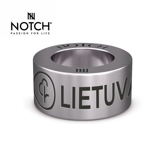 parkrun LIETUVA Steel NOTCH™ Charm