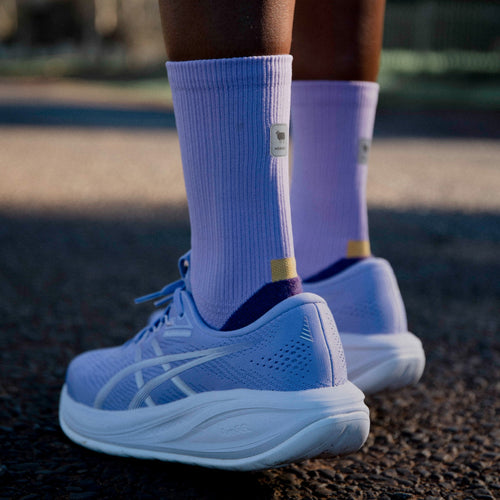 VERSUS Frosted Lavender Merino Winter Socks