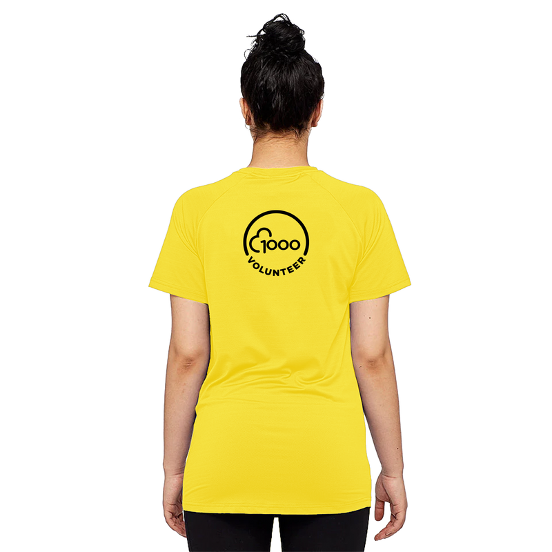 Milestone Women's Volunteer T-Shirt 1000 - Yellow