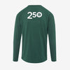 parkrun Milestone Men's Long Sleeve Shirt 250 - Green