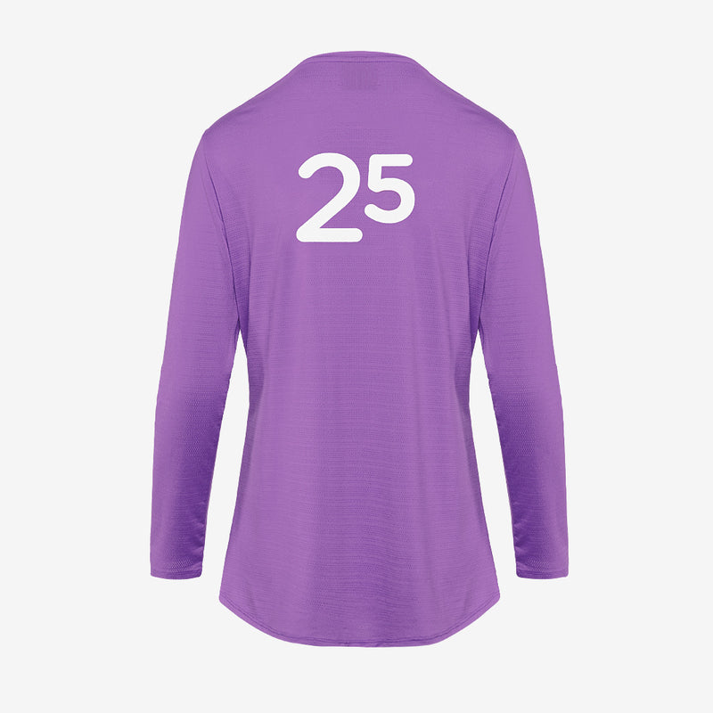 parkrun Milestone Women's Long Sleeve Shirt 25 - Purple