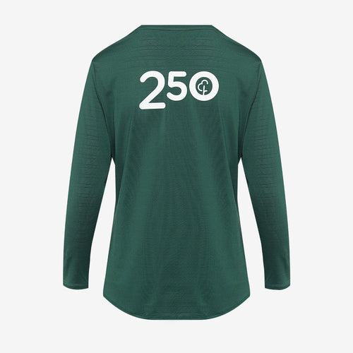 parkrun Milestone Women's Long Sleeve Shirt 250 - Green