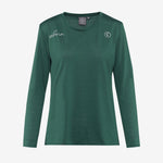 parkrun Milestone Women's Volunteer Long Sleeve Shirt 250 - Green