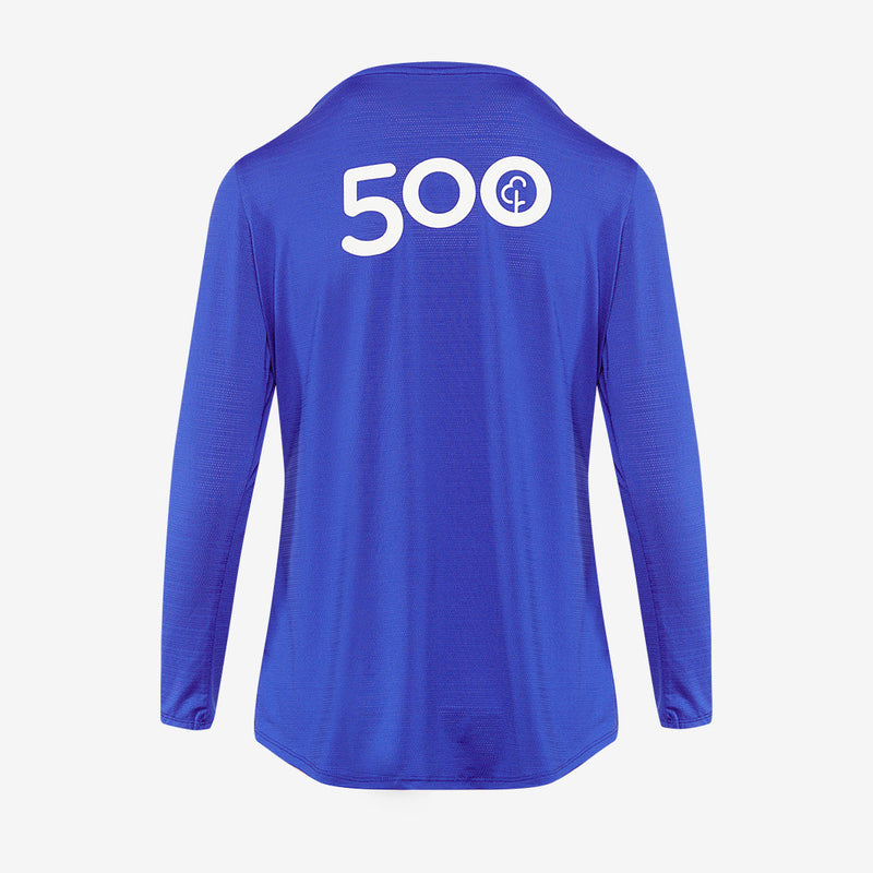 parkrun Milestone Women's Long Sleeve Shirt 500 - Royal