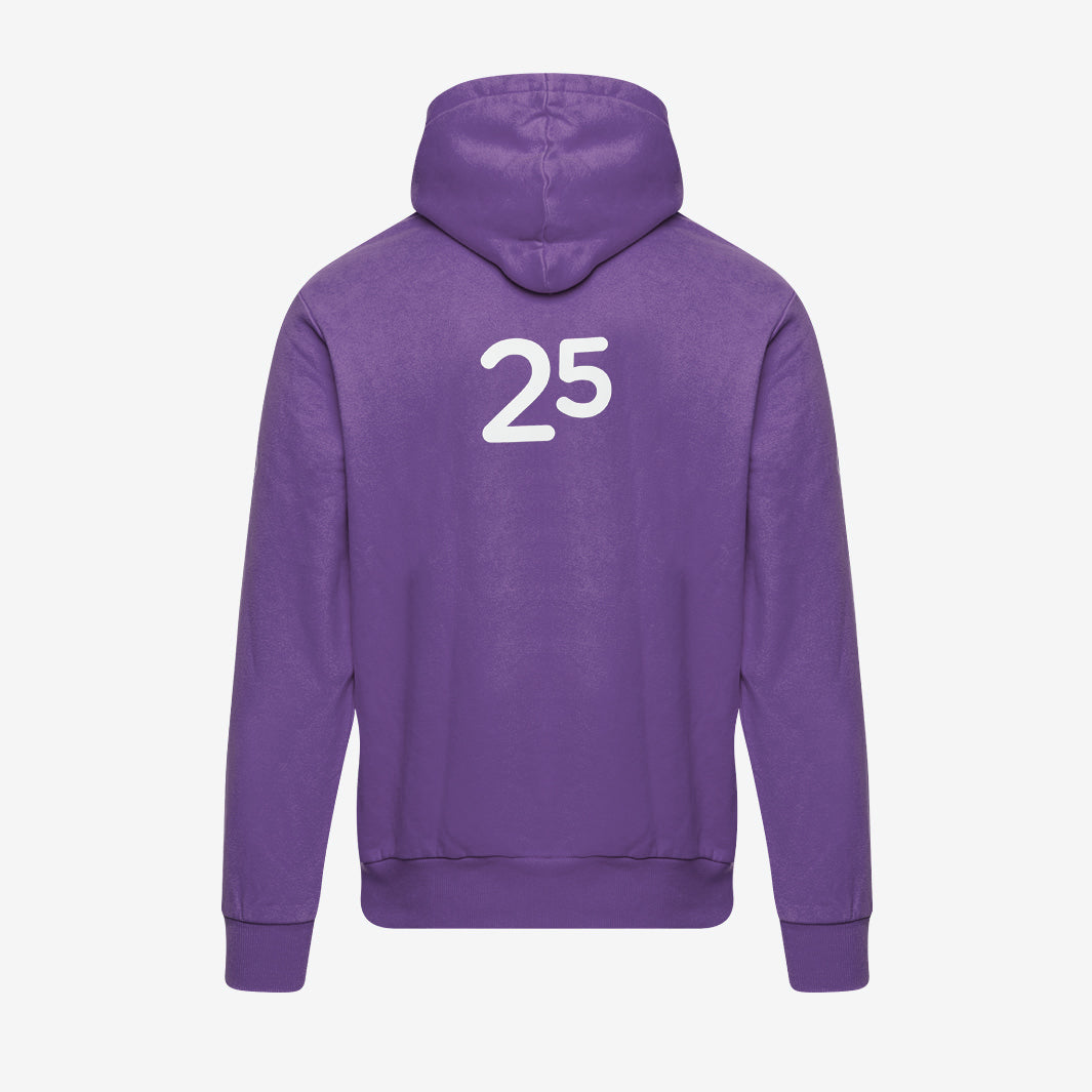 parkrun Milestone Herren-Kapuzenpullover 25 – Lila