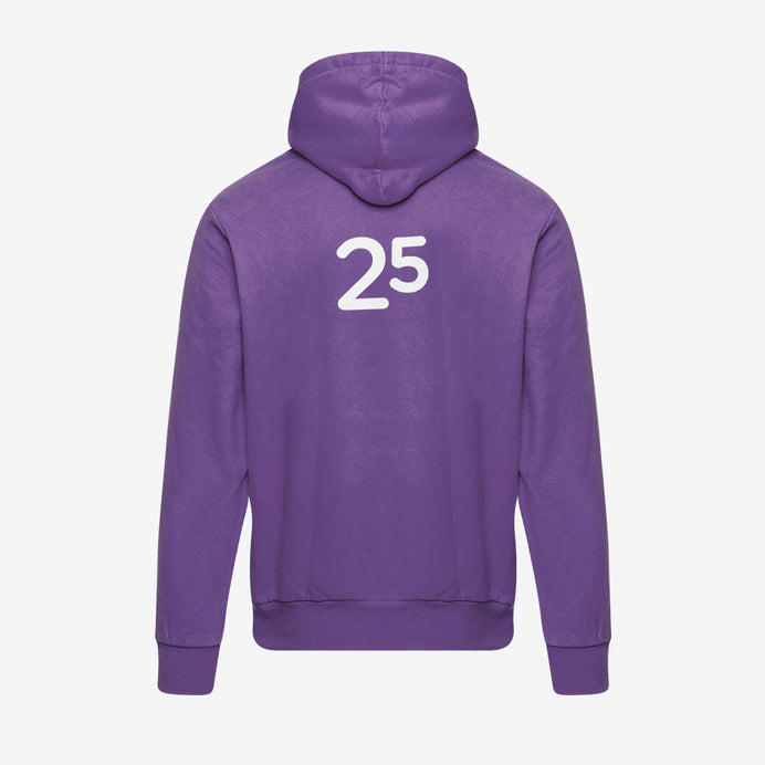 parkrun Milestone Herren-Kapuzenpullover 25 – Lila