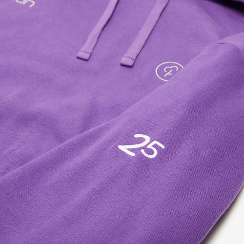 parkrun Milestone Men's Hoodie 25 - Purple