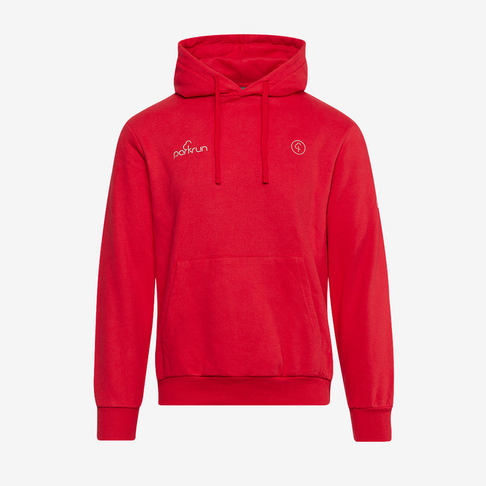 parkrun Milestone Men's Volunteer Hoodie 50 - Red