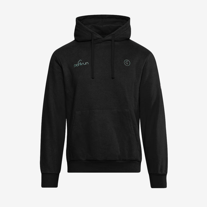 parkrun Milestone Men's Volunteer Hoodie 100 - Black