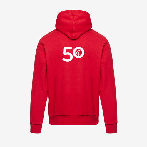 parkrun Milestone Women's Hoodie 50 - Red