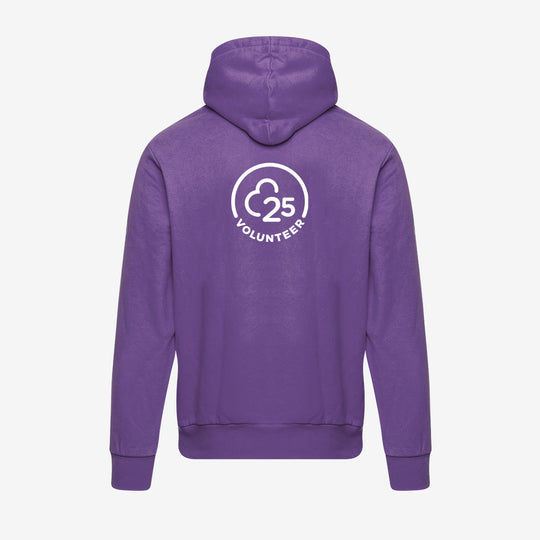 parkrun Milestone Women's Volunteer Hoodie 25 - Purple