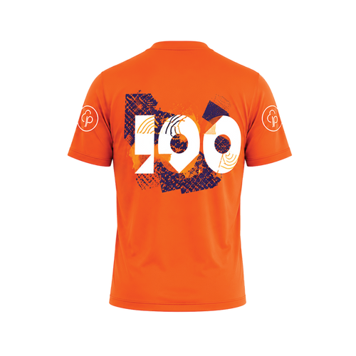 junior parkrun Meilenstein 100 T-Shirt