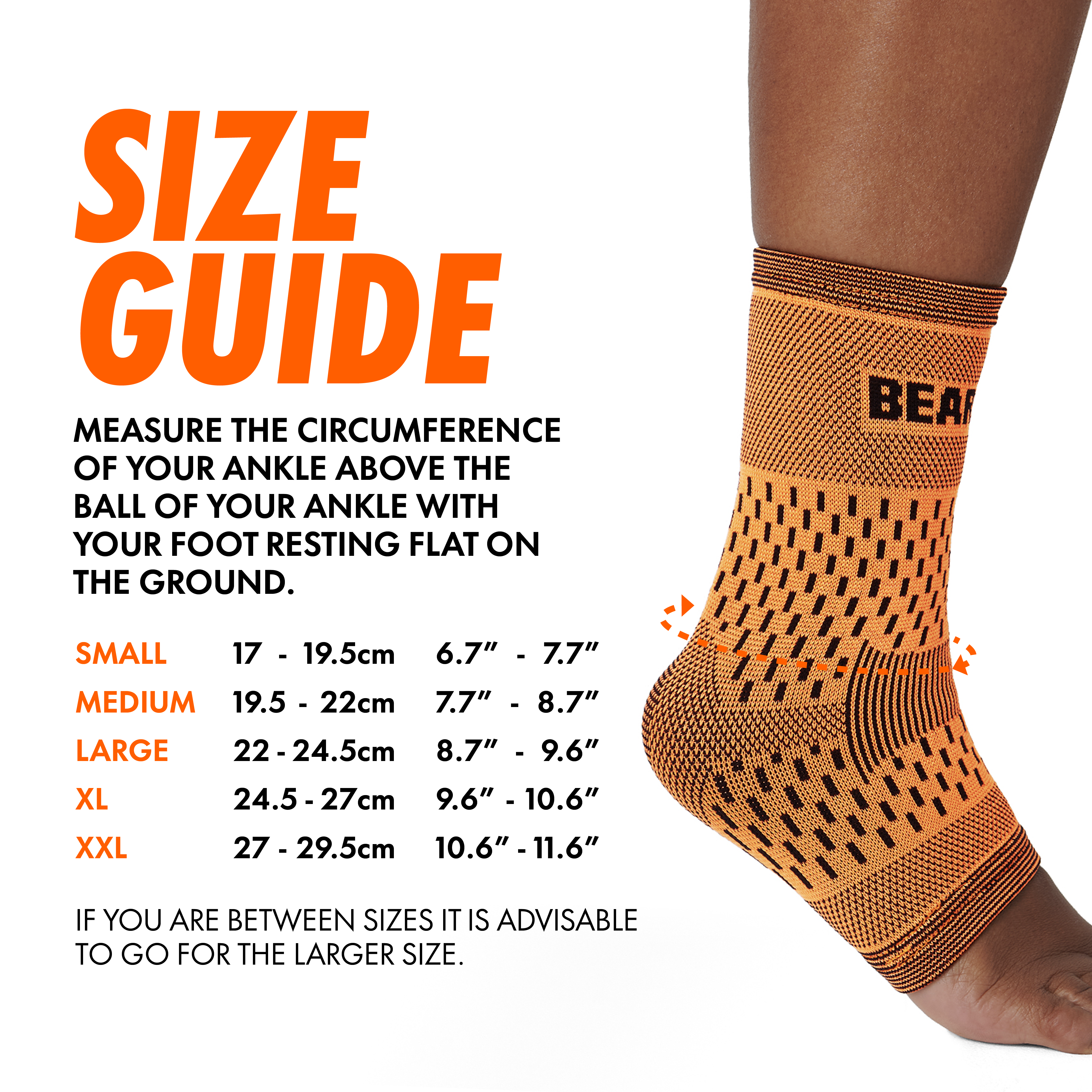 Bearhug Ankle Support (Pair)