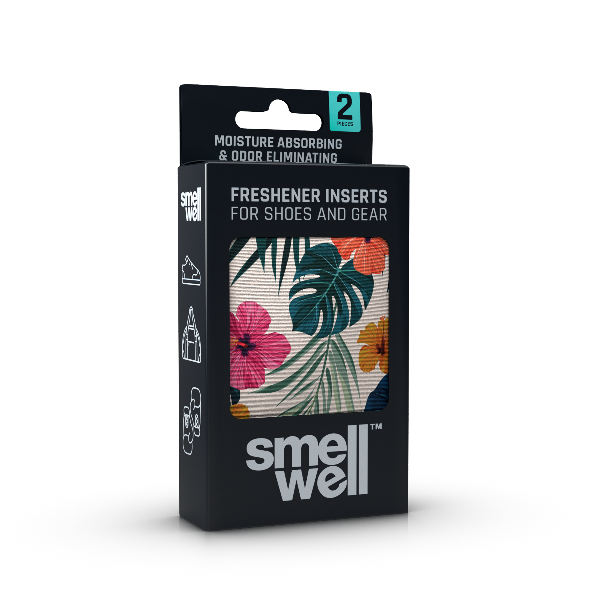 SmellWell Active Shoe and Bag Freshener - Hawaii Floral