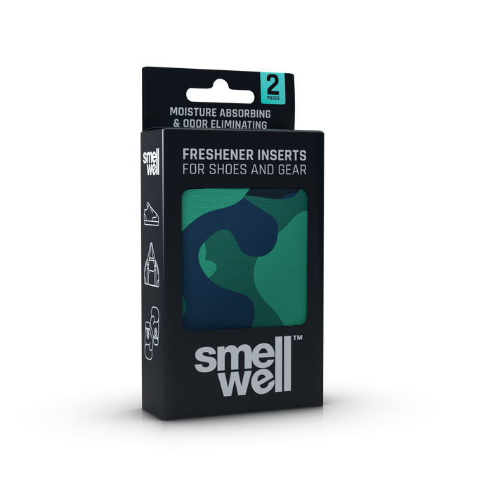 SmellWell Active Shoe and Bag Freshener - Camo Green
