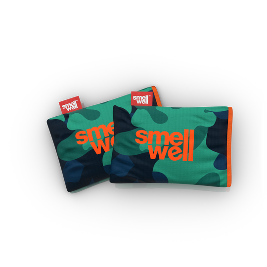 SmellWell Active Shoe and Bag Freshner - Camo Green