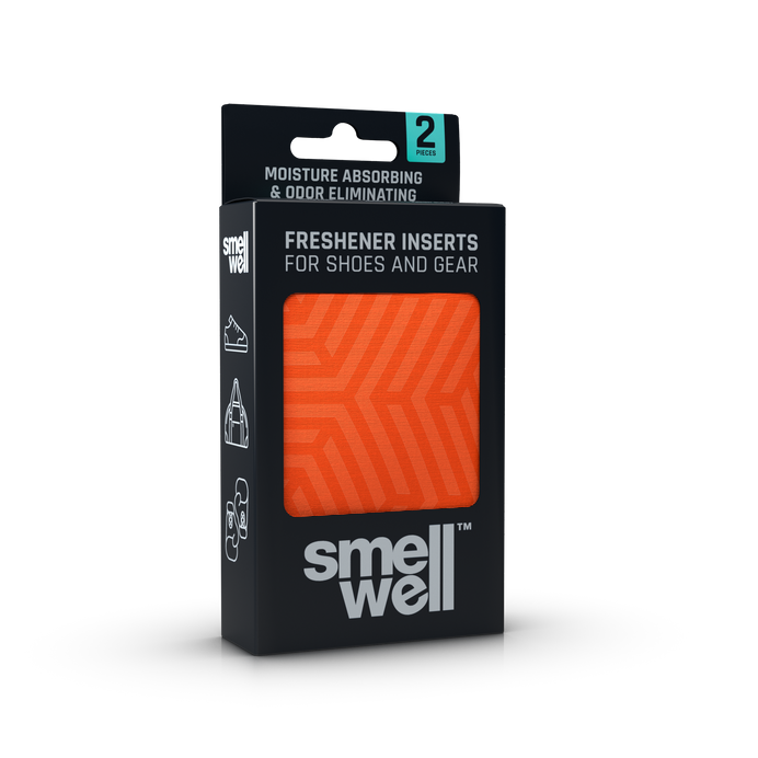 SmellWell Active Shoe and Bag Freshener - Geometric Orange