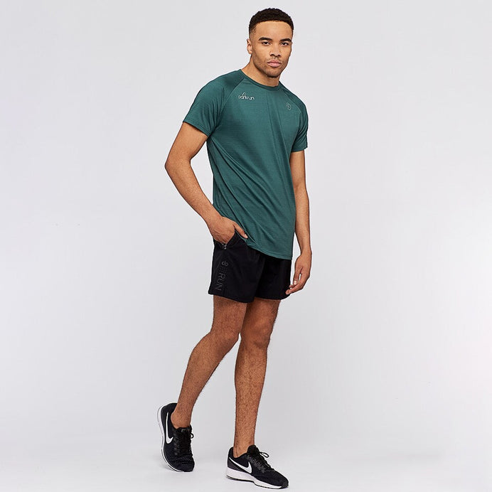 parkrun Milestone Mens T-Shirt 250 - Green