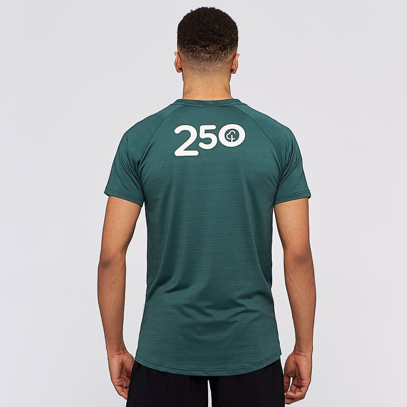 parkrun Milestone Mens T-Shirt 250 - Green - parkrun Shop