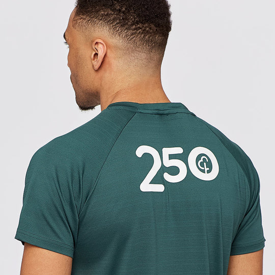 parkrun Milestone Men's T-Shirt 250 - Green