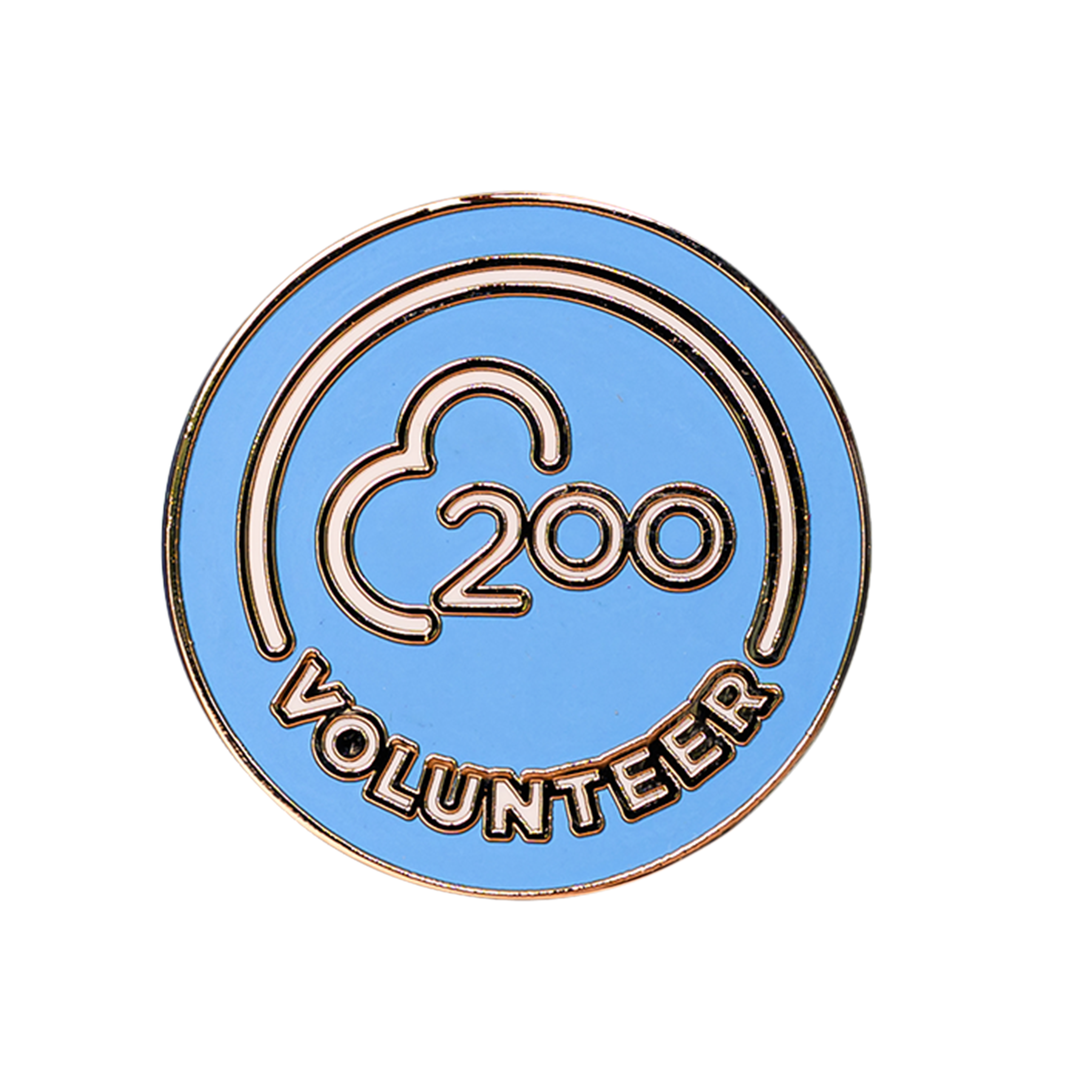 Volunteer 200 Pin Badge
