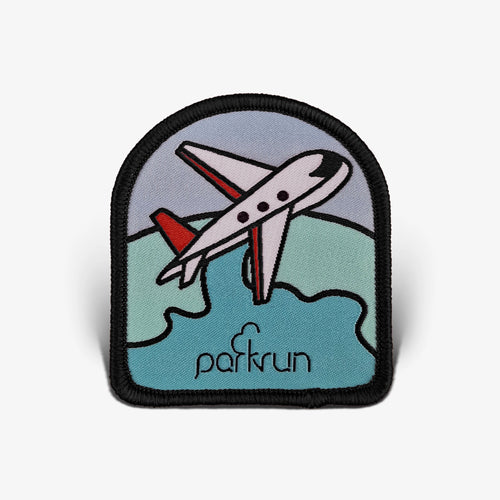 parkrun CHALLENGES Jetsetter Woven Patch
