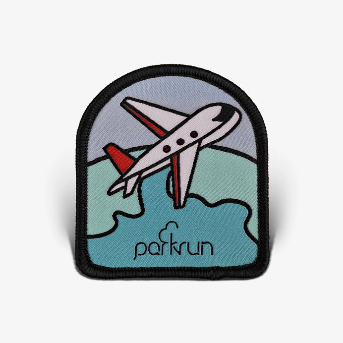 parkrun CHALLENGES Jetsetter Woven Patch