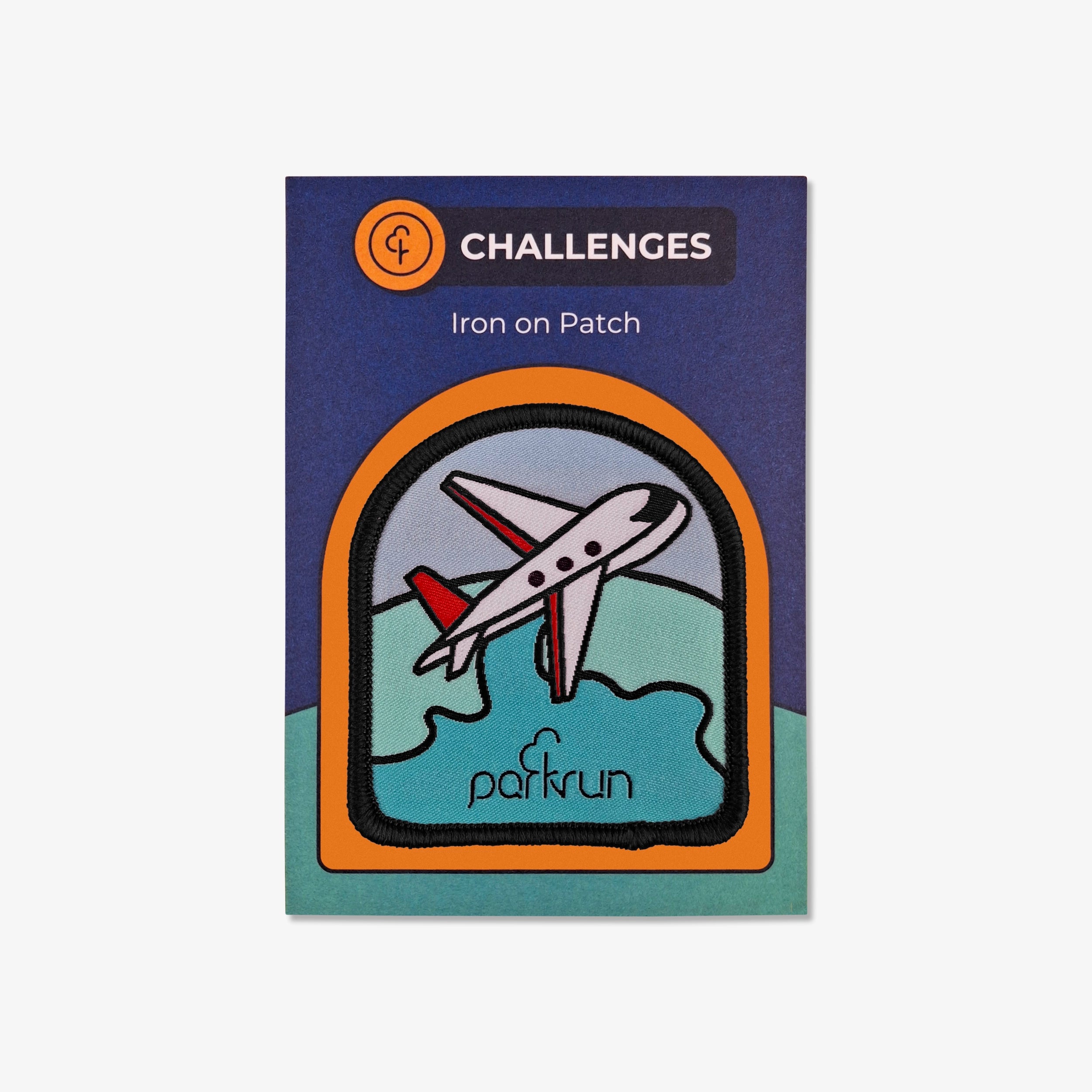 parkrun CHALLENGES Jetsetter Woven Patch