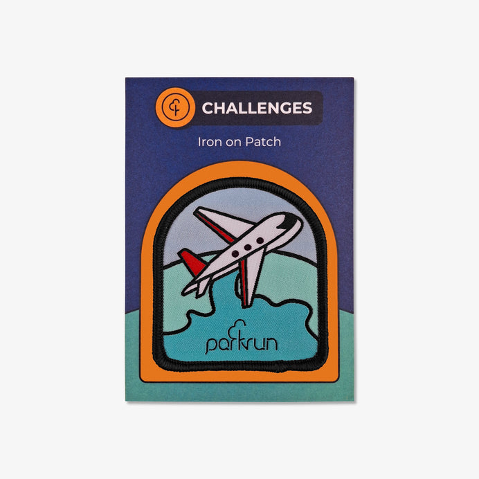 parkrun CHALLENGES Jetsetter Woven Patch