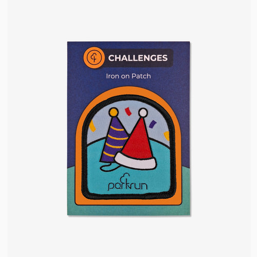 parkrun CHALLENGES Festive Double Woven Patch