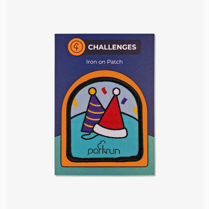 parkrun CHALLENGES Festive Double Woven Patch