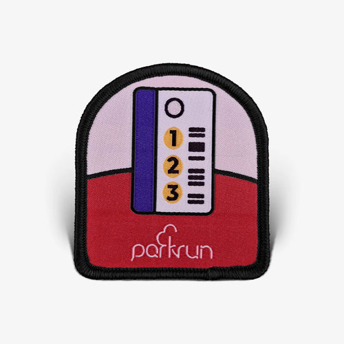 parkrun CHALLENGES Position Bingo Woven Patch