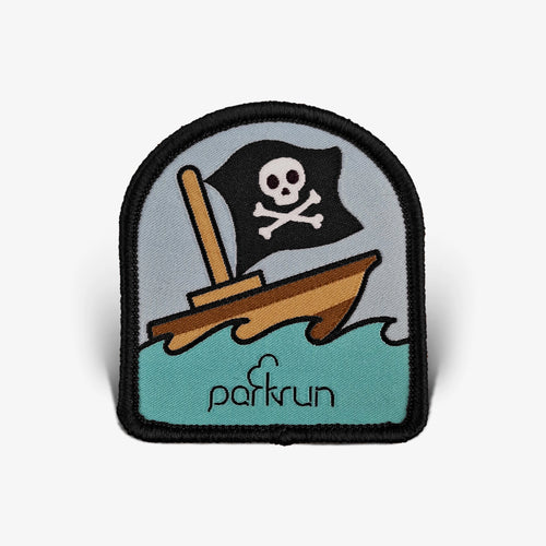 parkrun CHALLENGES Pirates Woven Patch