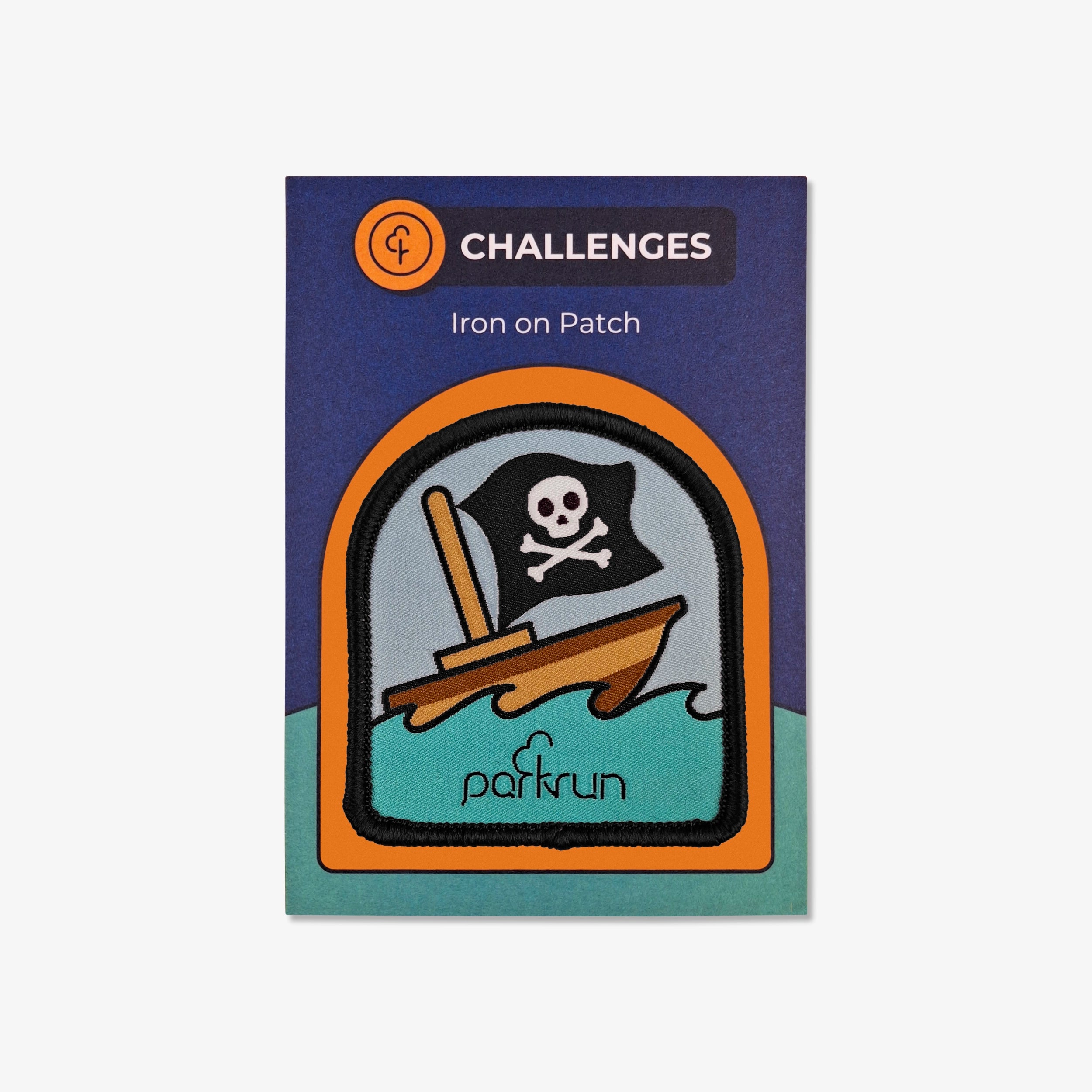 parkrun CHALLENGES Pirates Woven Patch