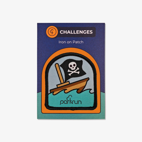parkrun CHALLENGES Pirates Woven Patch